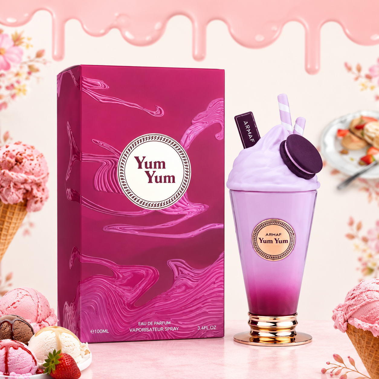 Armaf Delights Yum Yum Women's EDP Spray 3.4 oz / 100 ml