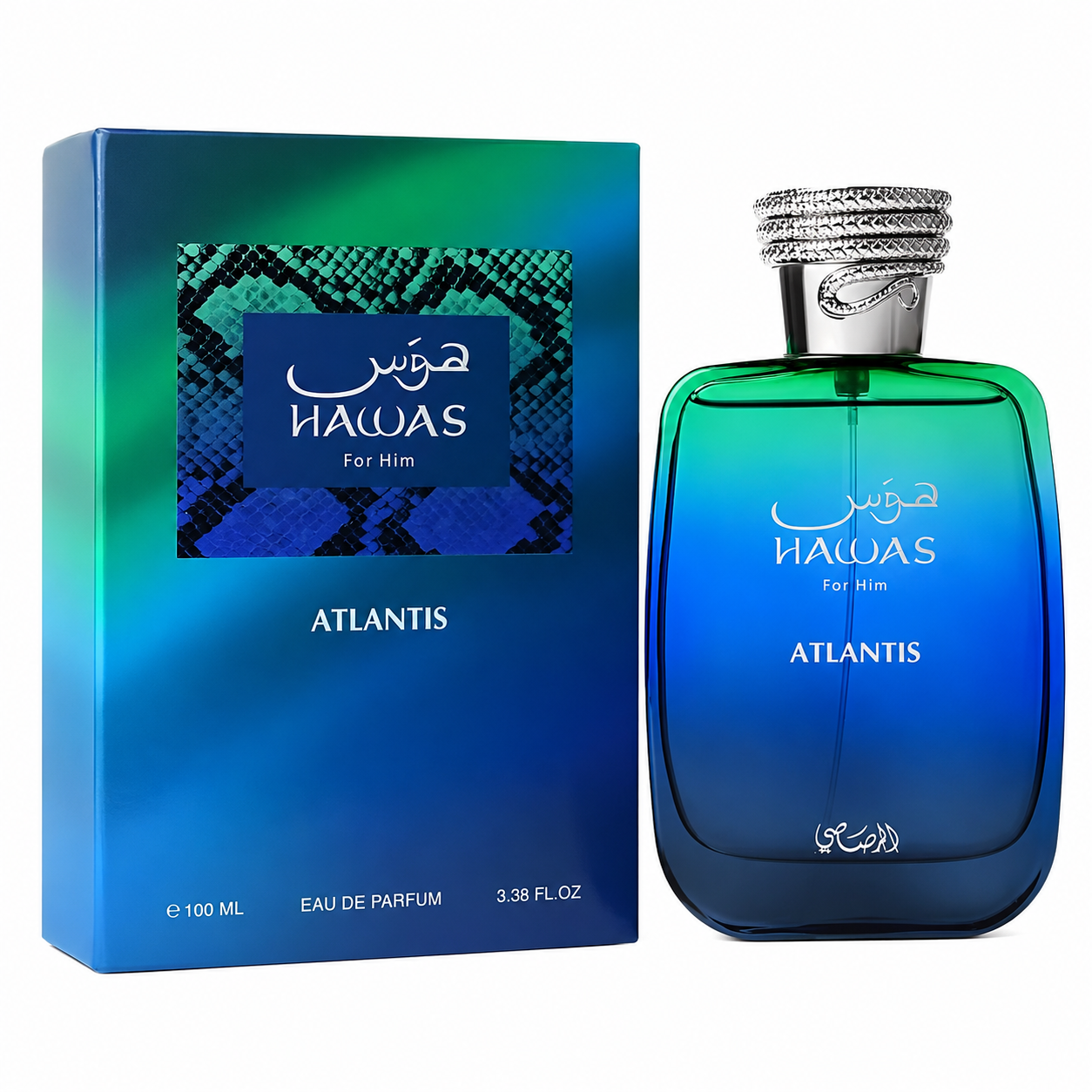 Rasasi Hawas Atlantis EDP 3.4 oz / 100 ml