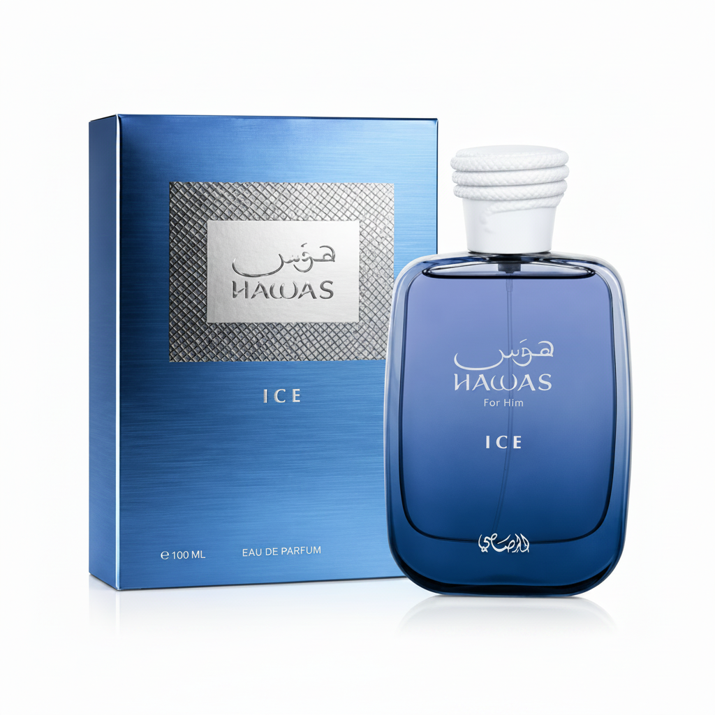 Rasasi Hawas Ice For Him EDP 3.4 oz / 100 ml