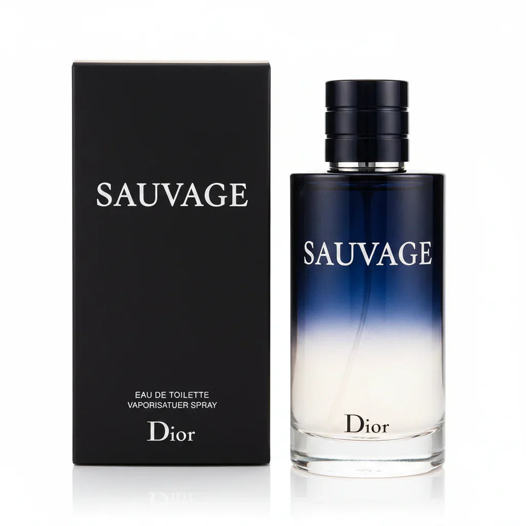 Christian Dior Sauvage Eau de Toilette for Men 3.4 oz / 100ml
