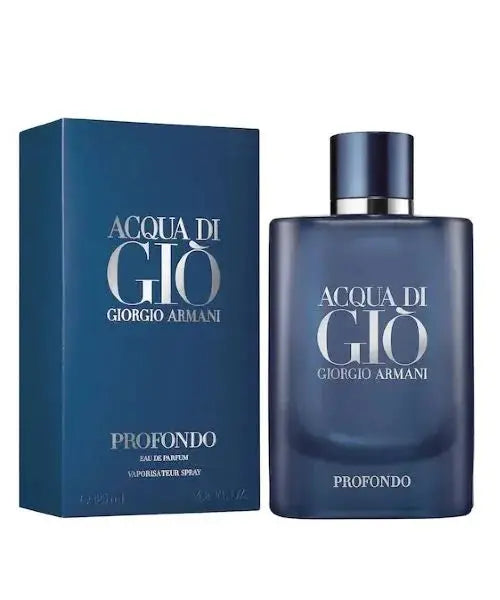 Acqua Di Gio Profondo by Giorgio Armani 4.2 oz / 125 ml Parfum for Men