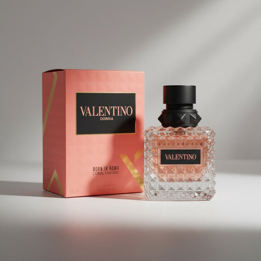 Valentino Donna Born In Roma Coral Fantasy Eau de Parfum for Women 3.4 oz / 100 ml