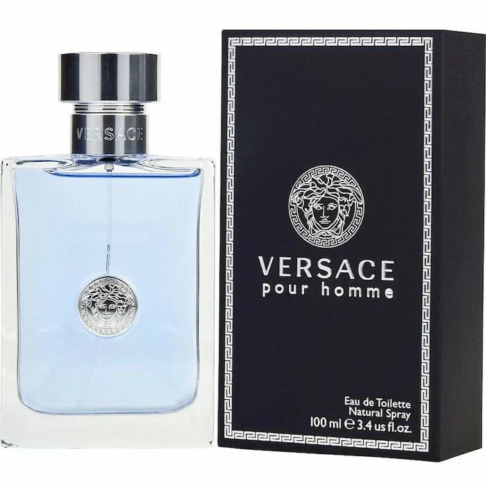 Versace Pour Homme Eau de Toilette 3.4oz/100ml for Men