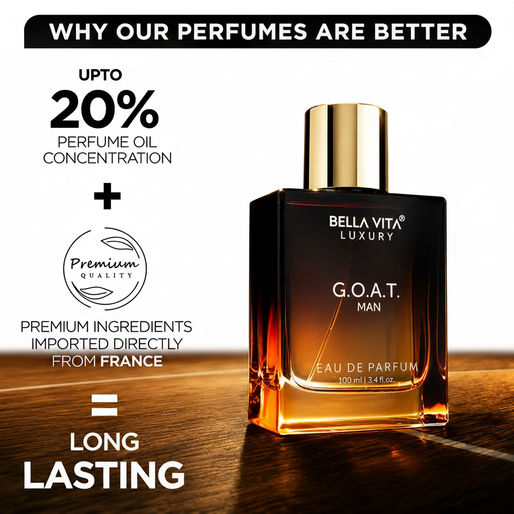 Bella Vita Luxury G.O.A.T. Man EDP for Men 3.4 oz / 100 ml