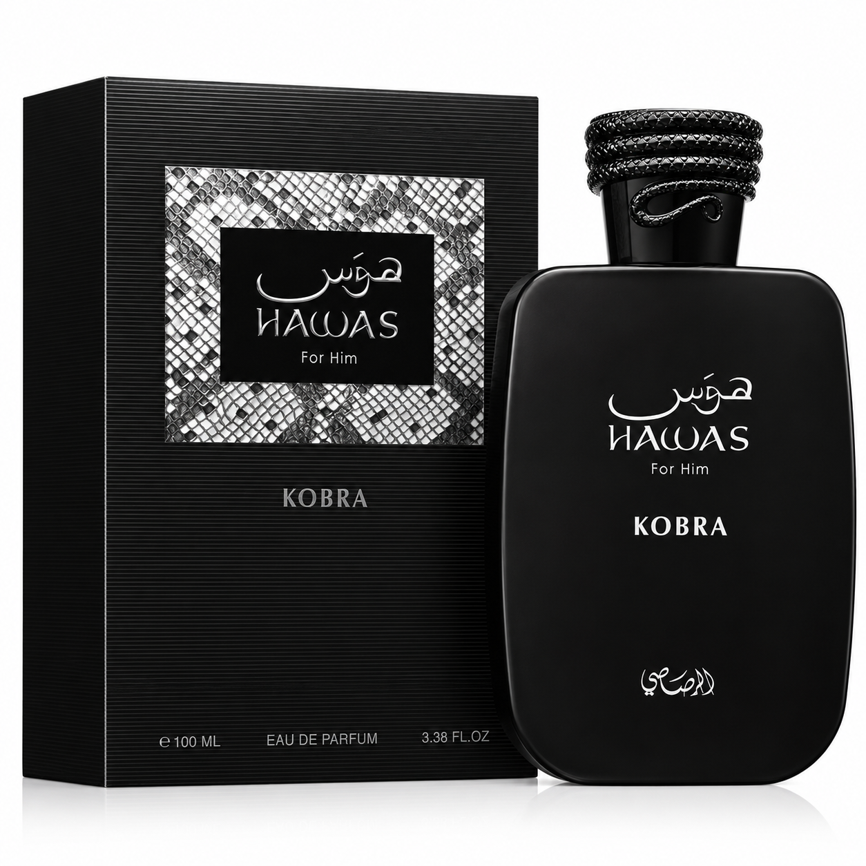 Rasasi Hawas Kobra For Him EDP 3.4 oz / 100 ml