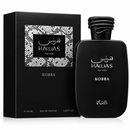 Rasasi Hawas Kobra For Him EDP 3.4 oz / 100 ml