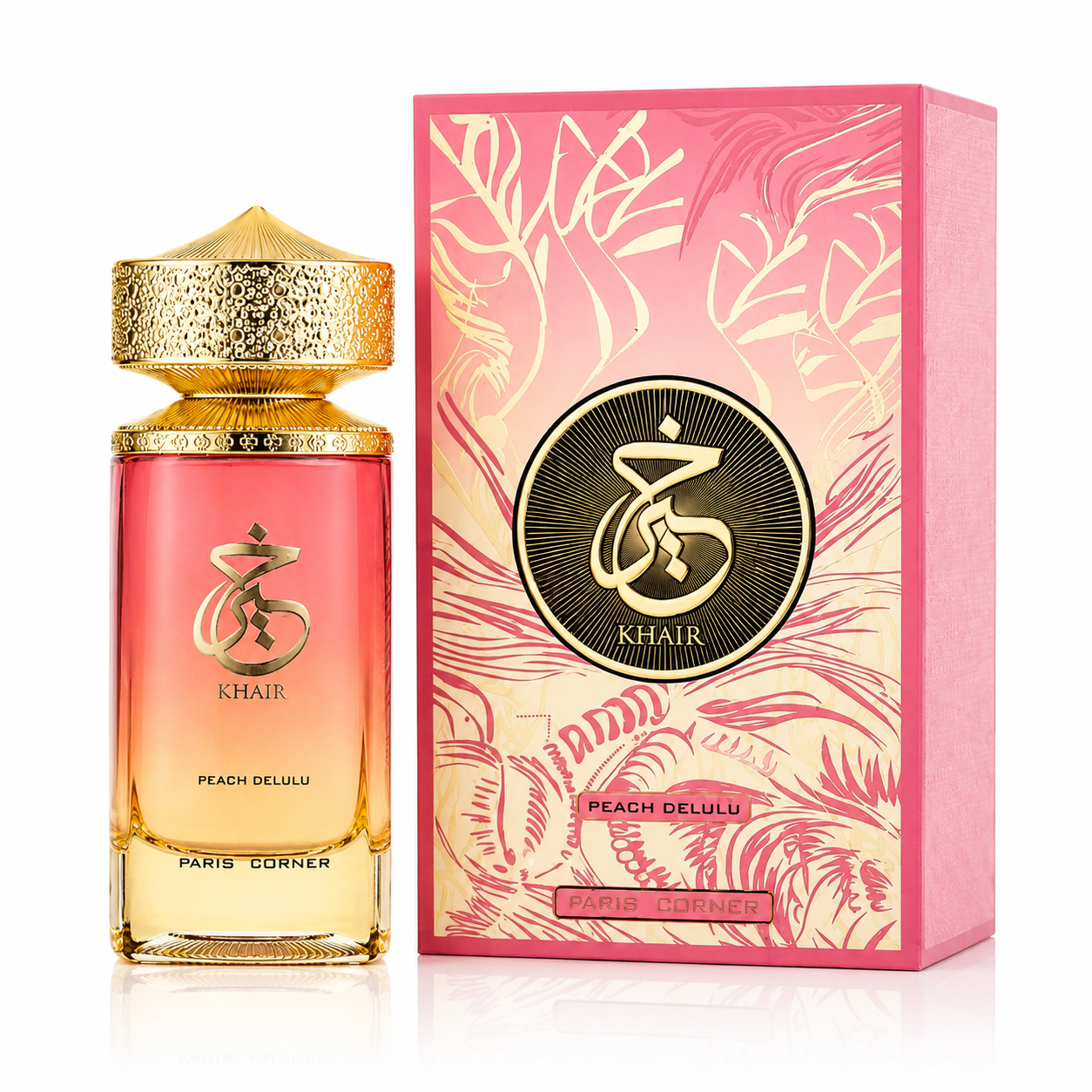 Paris Corner Khair Peach Delulu EDP 3.4 oz / 100 ml