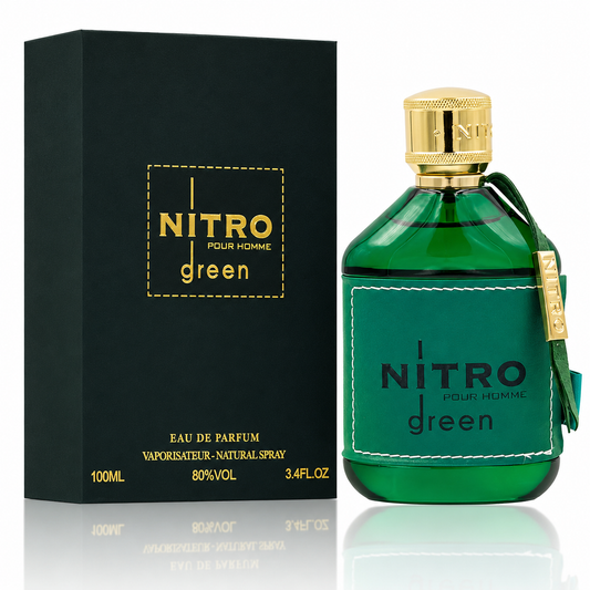 Dumont Nitro Green Pour Homme Eau de Parfum 3.4 oz / 100 ml