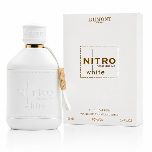 Dumont Paris Nitro White Pour Homme Eau de Parfum 3.4 oz / 100 ml