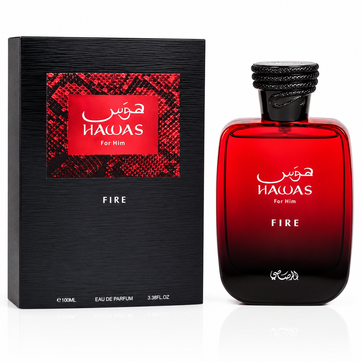 Rasasi Hawas Fire EDP 3.4 oz / 100 ml