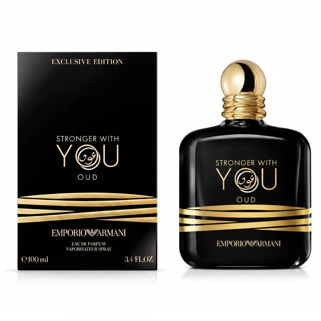 Stronger With You Oud by Giorgio Armani 3.4 oz / 100 ml Eau de Parfum for Men