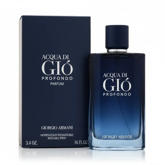 Acqua Di Gio Profondo by Giorgio Armani 3.4 oz Parfum for Men