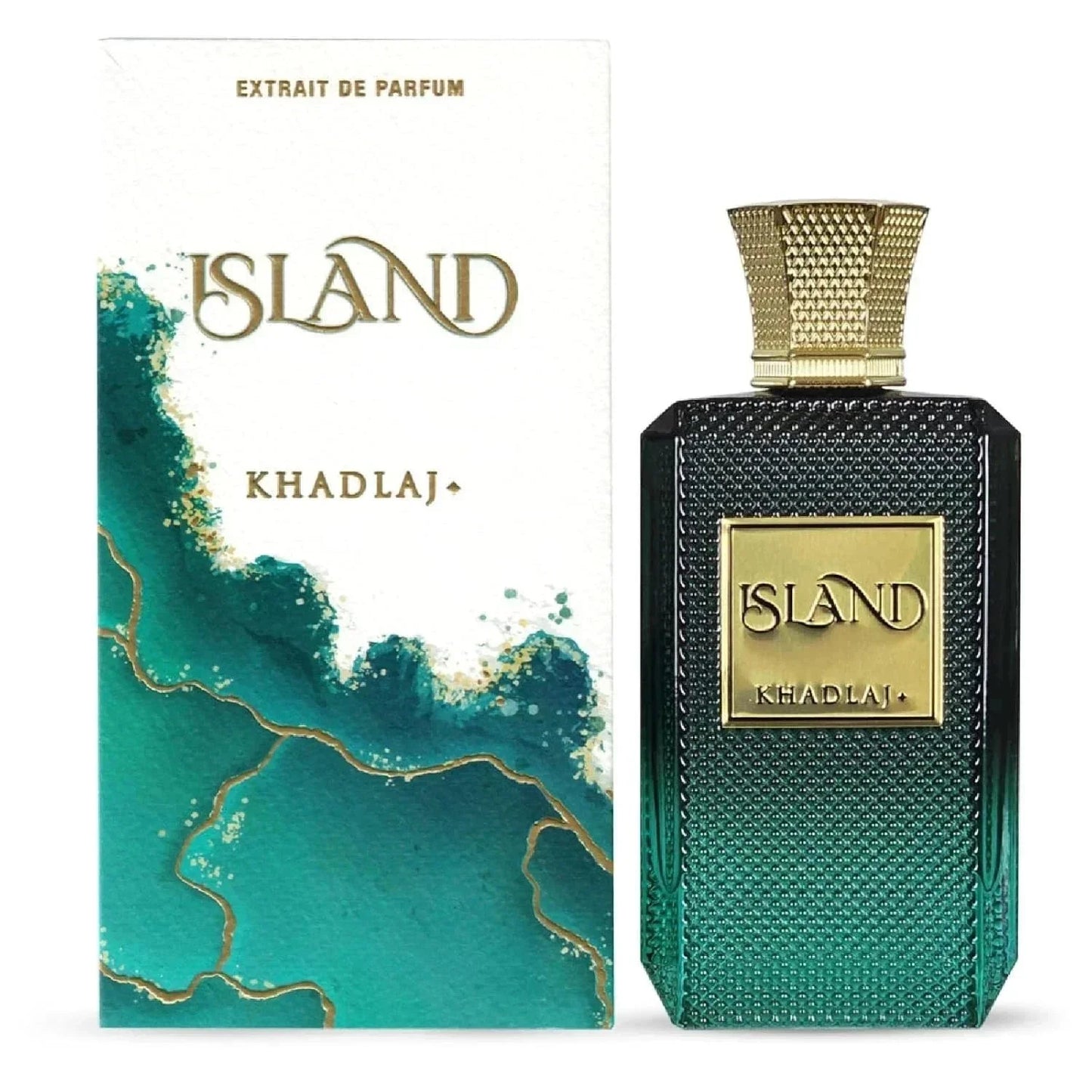 Khadlaj Island Extrait de Parfum Spray Unisex 3.4 oz / 100ml