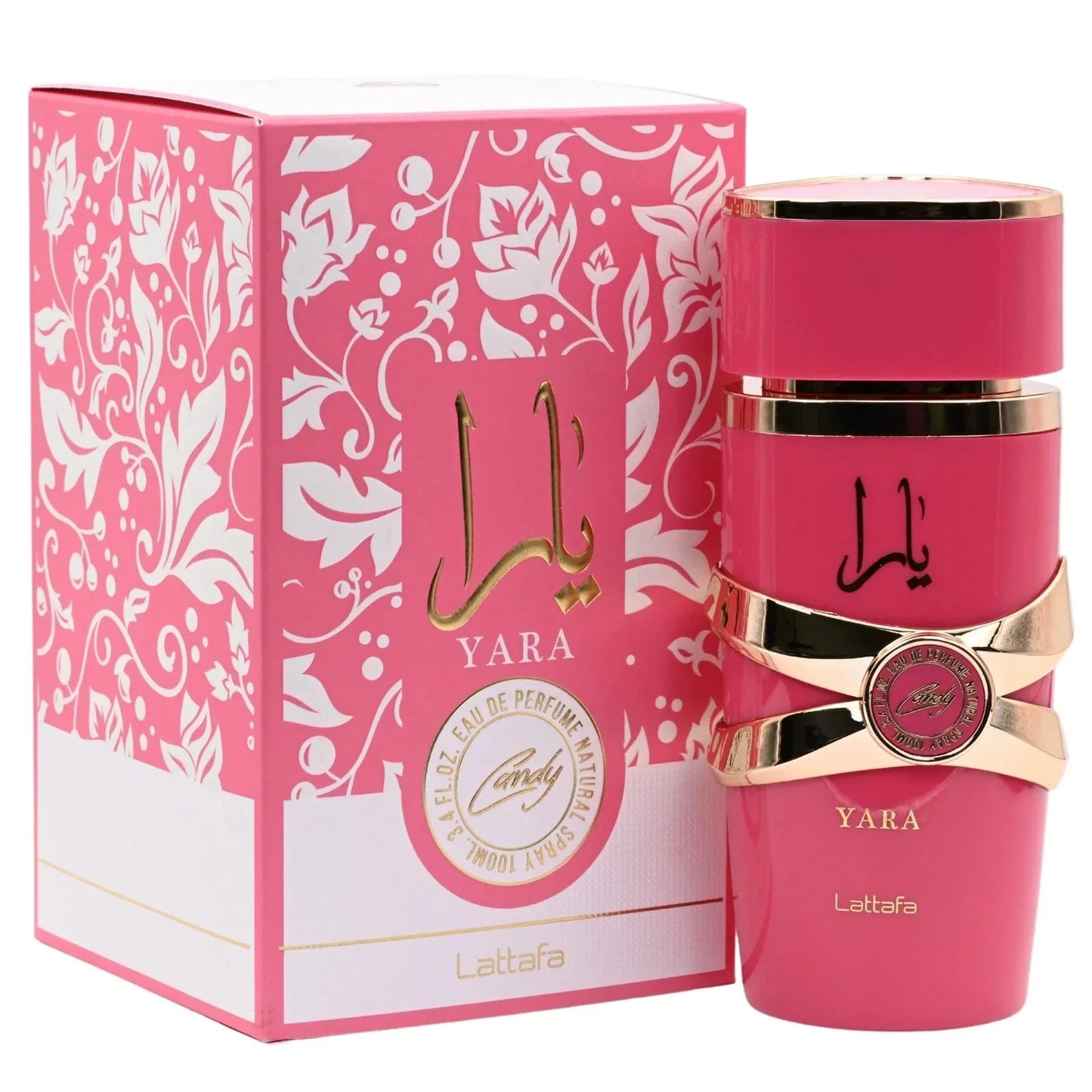 Lattafa Yara Candy Eau de Parfum for Women 3.3 oz