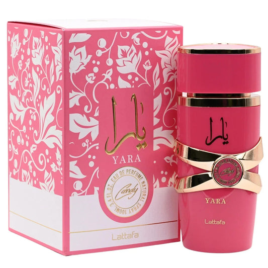 Lattafa Yara Candy Eau de Parfum for Women 3.3 oz