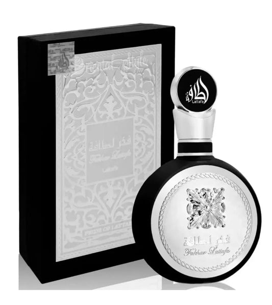 Lattafa Fakhar Pride Silver Eau de Parfum 3.4 oz / 100ml