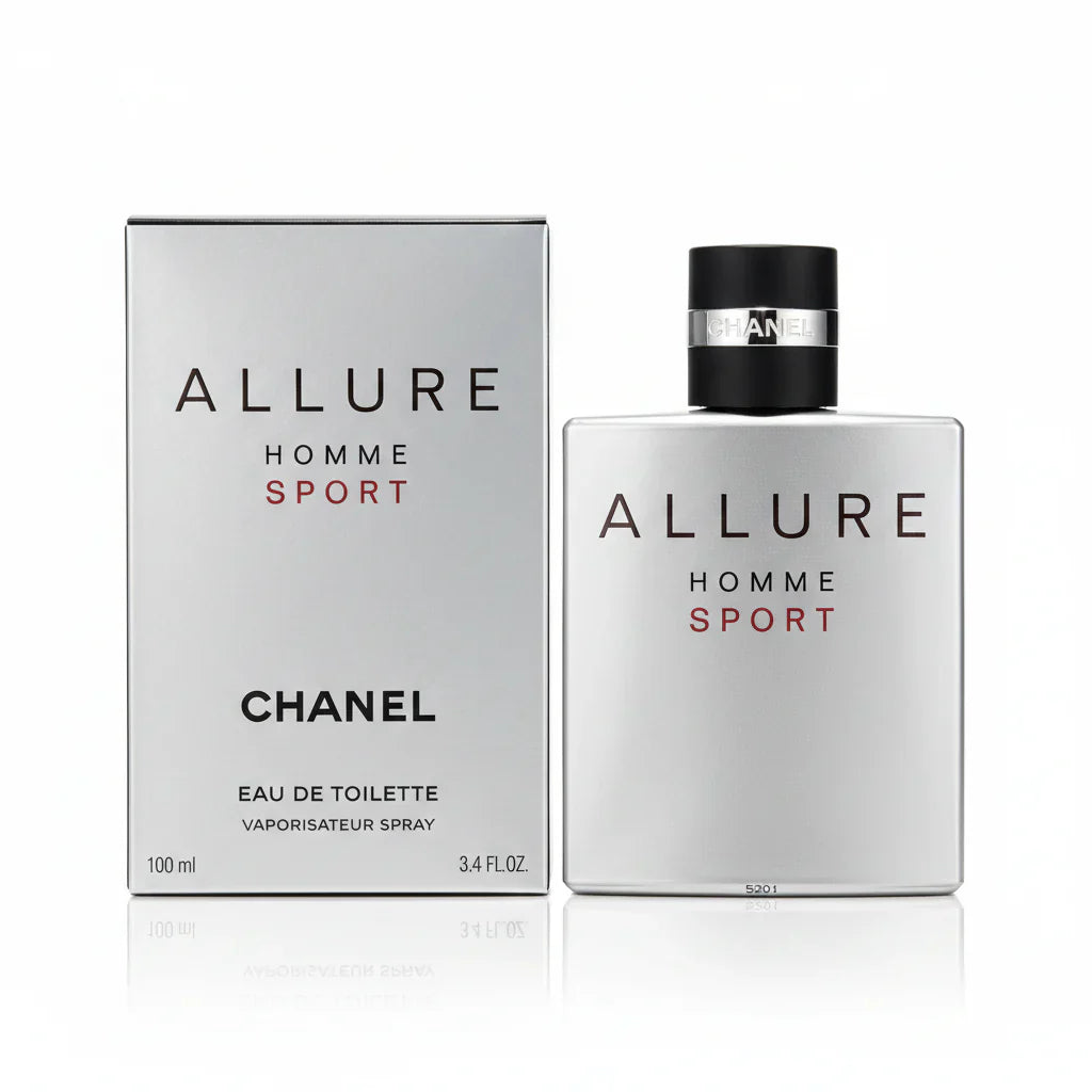 Chanel Allure Homme Sport Eau de Toilette for Men 3.4 oz / 100ml