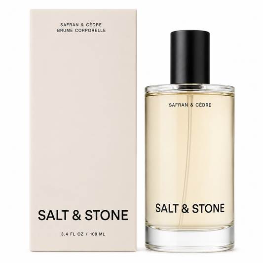 Salt & Stone Saffron & Cedar Body Mist 3.4 oz / 100 ml